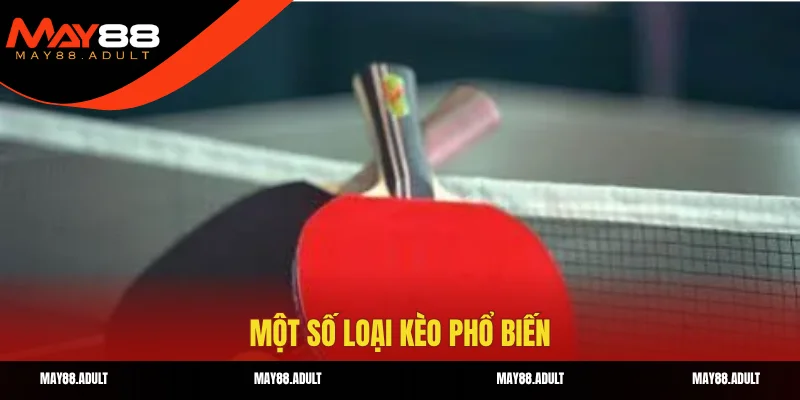 Một số loại kèo phổ biến